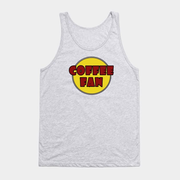 Coffee Fan Tank Top by wael store